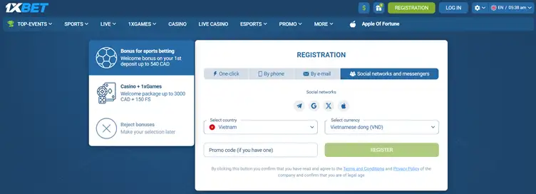 1xbet _Pick your country and the currency you want to use on the website
